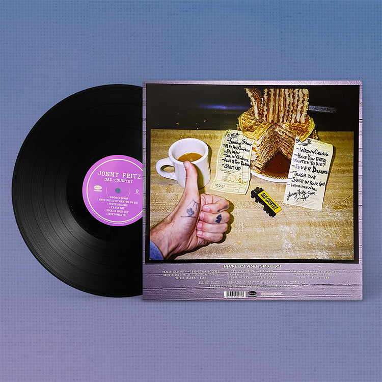 Jonny Fritz - "Dad Country" Black LP