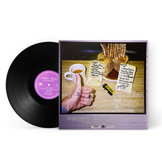 Jonny Fritz - "Dad Country" Black LP
