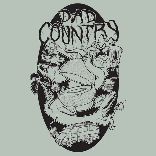 Dad Country Tea Ball Shirt (Designed by Nick Shoulders)