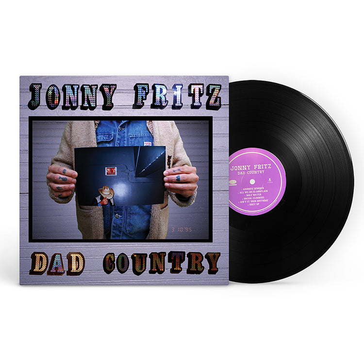 Jonny Fritz - "Dad Country" Black LP