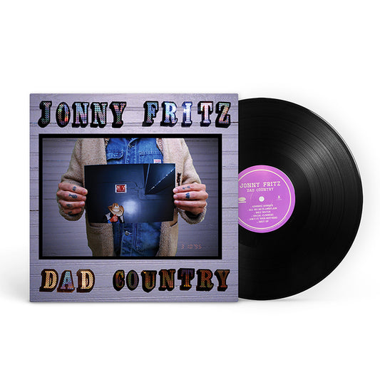 Jonny Fritz - "Dad Country" Black LP