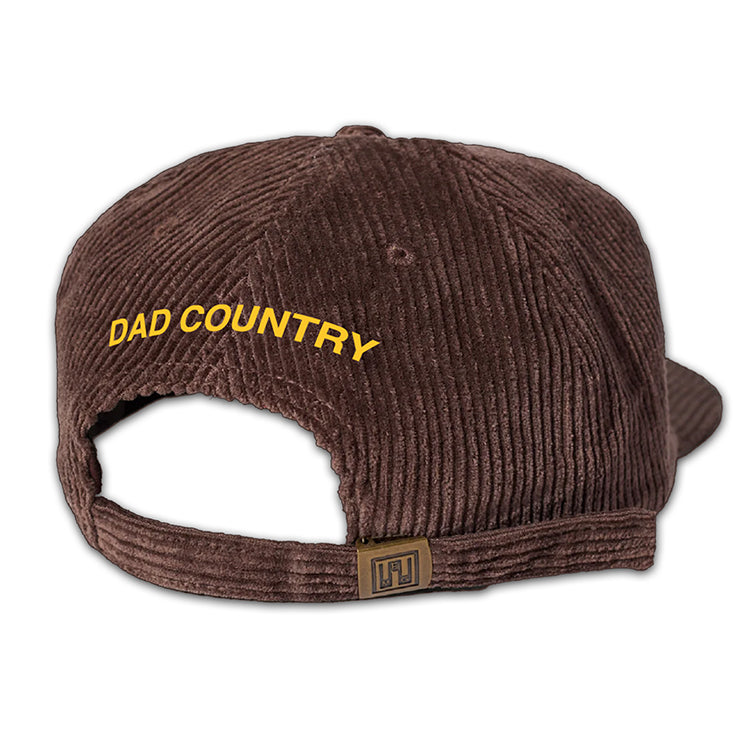 "I Love Leaving" Corduroy Hat