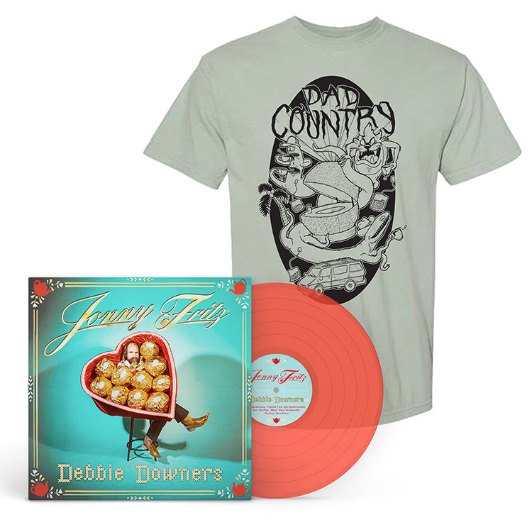 "Debbie Downers" Red LP + Tee Ball Shirt