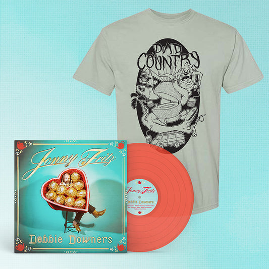 "Debbie Downers" Red LP + Tee Ball Shirt