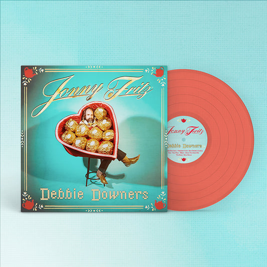 Jonny Fritz - "Debbie Downers" Transparent Red LP