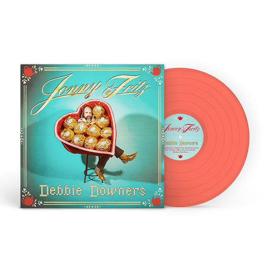 Jonny Fritz - "Debbie Downers" Transparent Red LP
